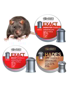 JSB Rotte Haglpakke (4,5 mm)