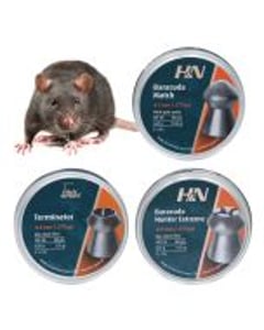 H&N Rotte Haglpakke - 4,5 mm.