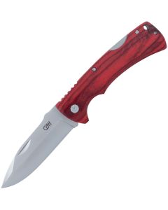 Herbertz CJH Redningskniv - Red Wood