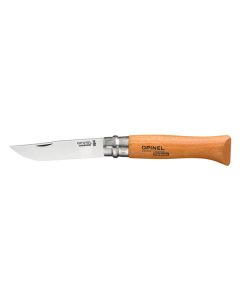 Opinel N°9 Carbon Steel Foldekniv - Naturel 